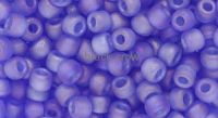 mat transparant paars/blauw rainbow maat 8