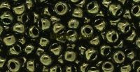 metallic donker olive maat 8